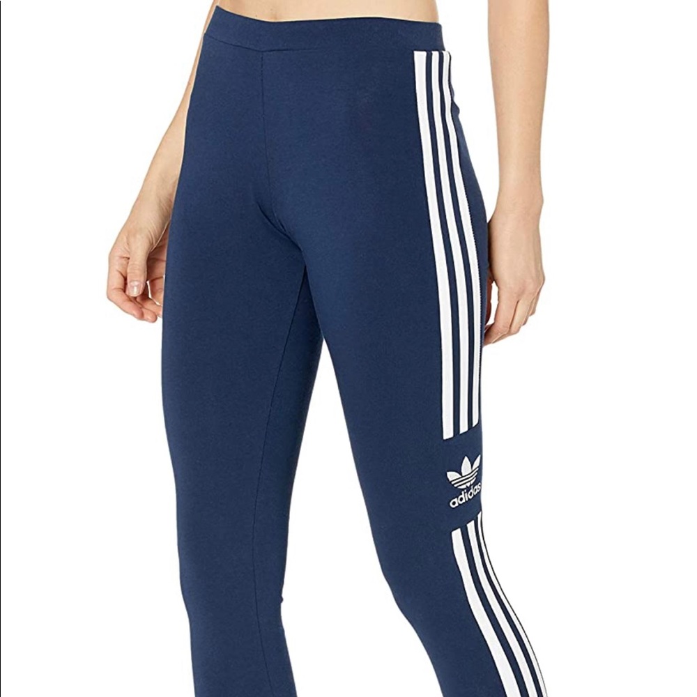 Adidas blue legging new no tag